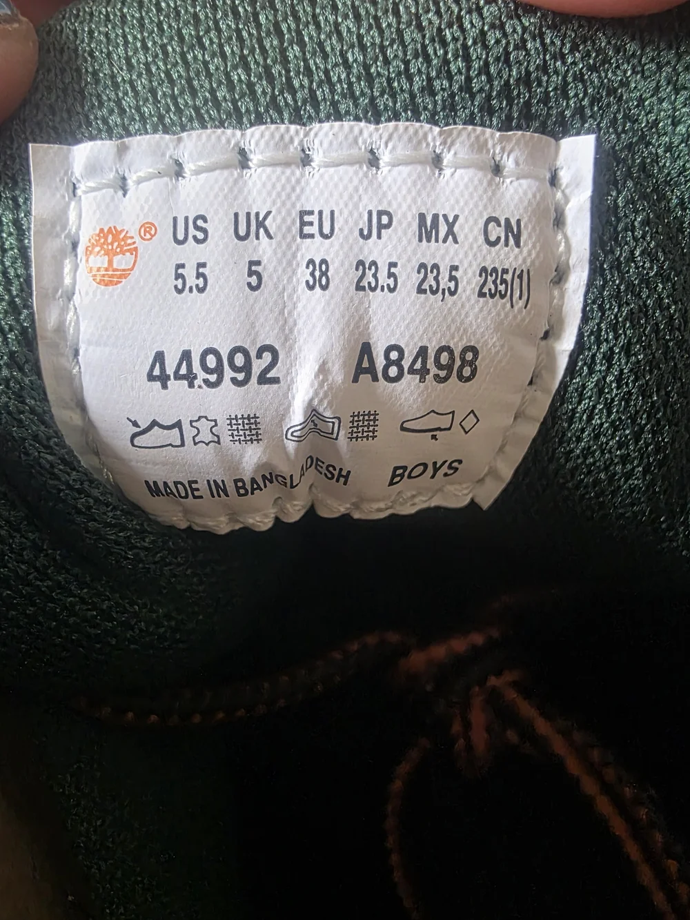 Timberland Brown Leather Hiking Boots